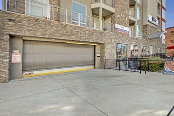 Controlled access parking garage